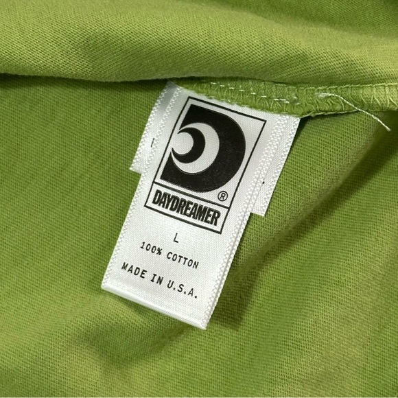 NWOT Daydreamer The Beach Boys 1963 Ringer Tee L in Matcha - Picture 7 of 10